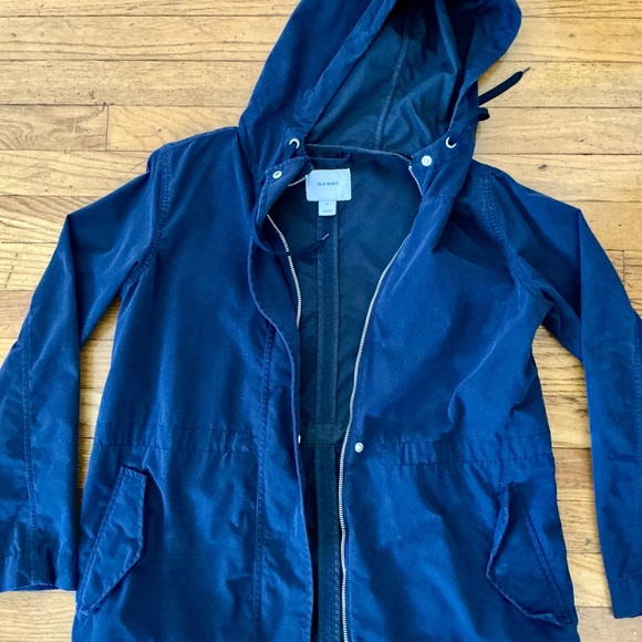 Old Navy - Women's Navy Water Resistant Jacket - Picture 2 of 4